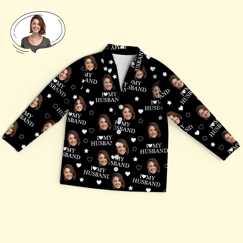 Custom Photo Every Day,I Love You More - Couple Personalized Custom Pajamas - Christmas Gift For Husband Wife,Anniversary - 