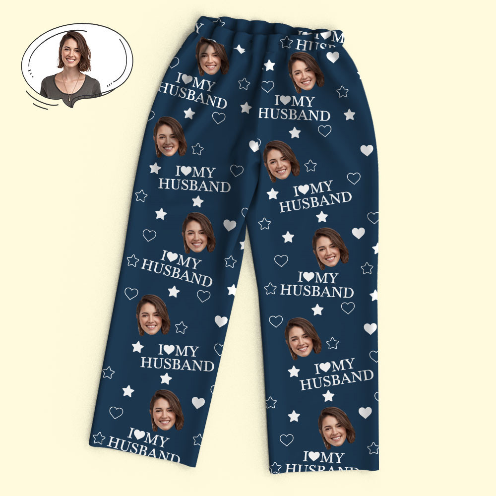 Custom Photo Every Day,I Love You More - Couple Personalized Custom Pajamas - Christmas Gift For Husband Wife,Anniversary - 