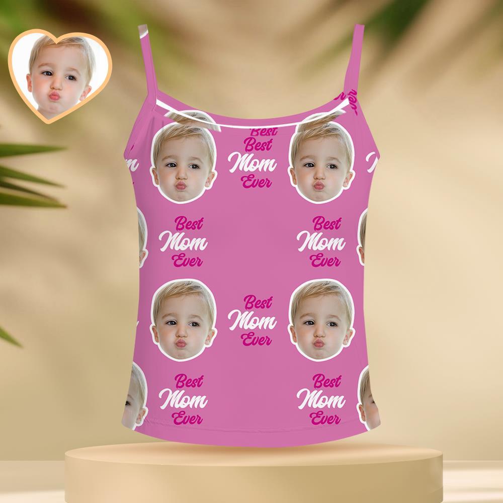 Custom Face Sleepwear Ladies Loose Wide-leg Pants Best Mom Pajama - 