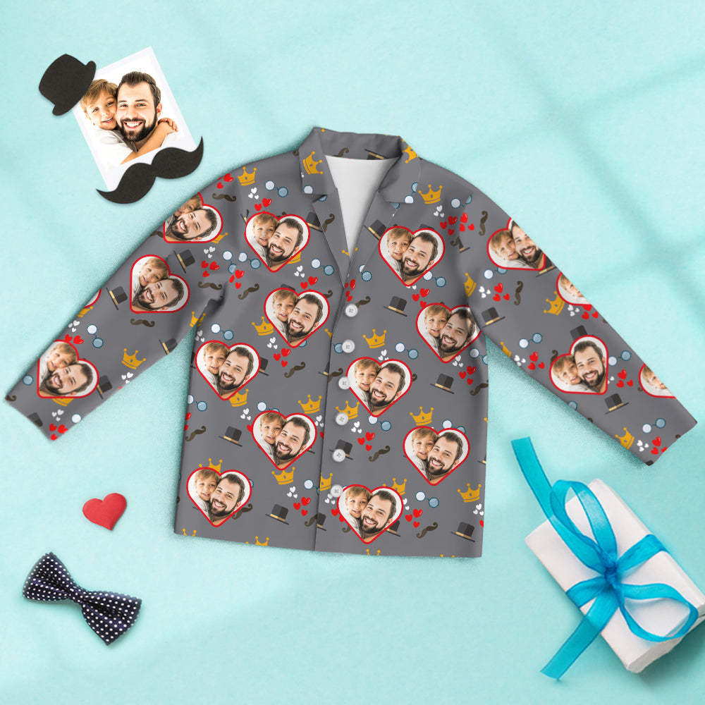 Custom Photo Pajamas Father's Day Love You Dad - 