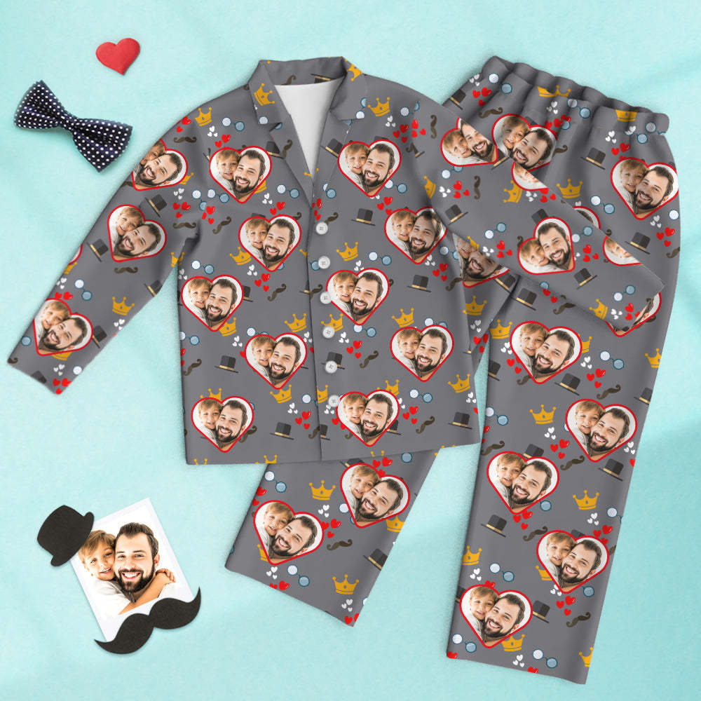 Custom Photo Pajamas Father's Day Love You Dad - 