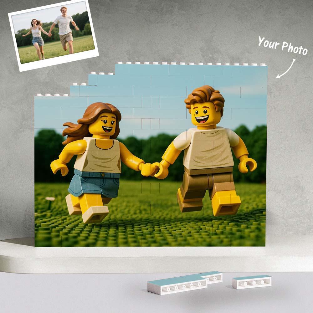 Custom Brick Photo Puzzle - Turn Your Memories into a Mini-Figure Style Keepsake