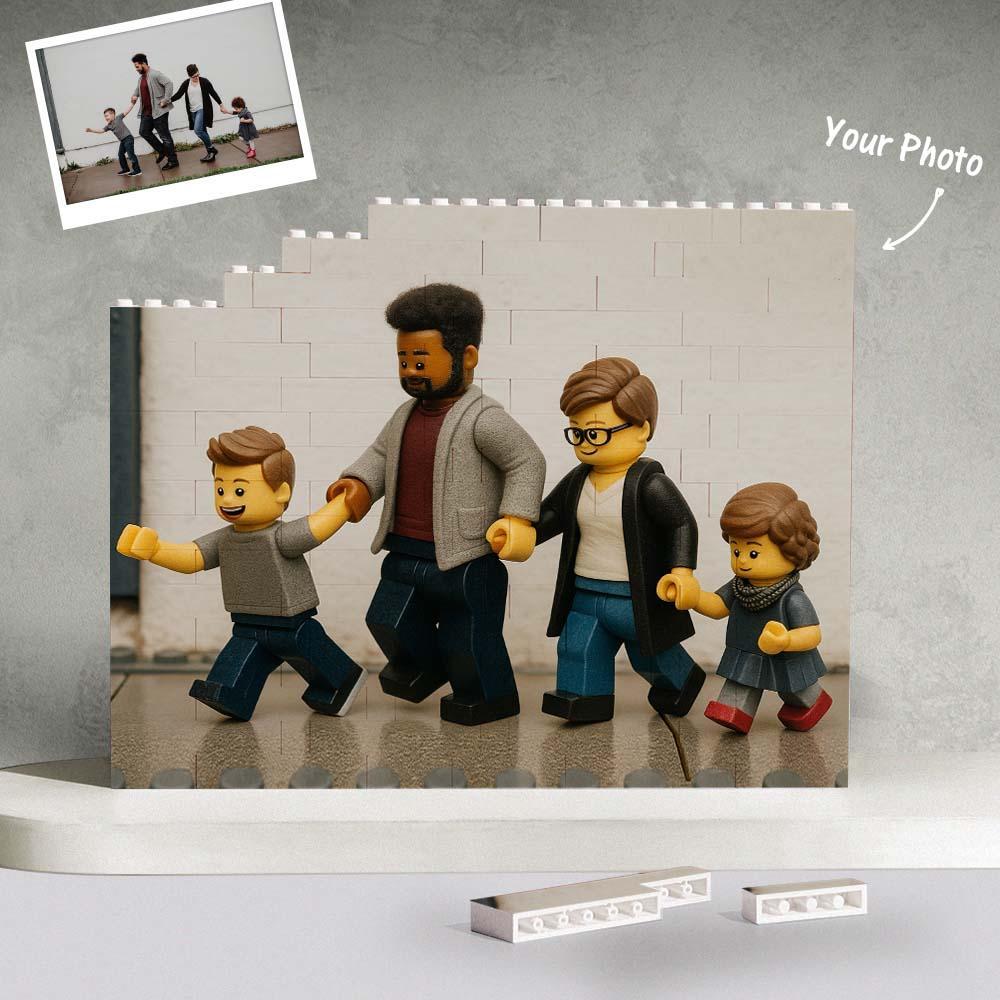 Custom Brick Photo Puzzle - Turn Your Memories into a Mini-Figure Style Keepsake