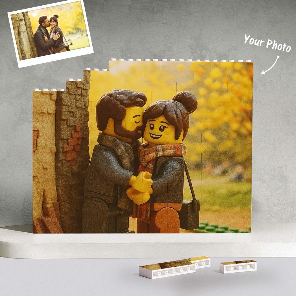 Custom Brick Photo Puzzle - Turn Your Memories into a Mini-Figure Style Keepsake
