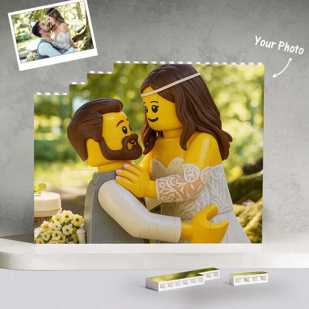 Custom Brick Photo Puzzle - Turn Your Memories into a Mini-Figure Style Keepsake