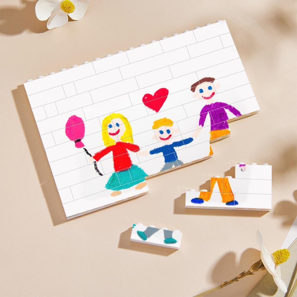 Custom Photo Building Blocks For Kids Graffiti Style Upload Your Kids Graffiti Perfect Gift For Kids - myphotowallet