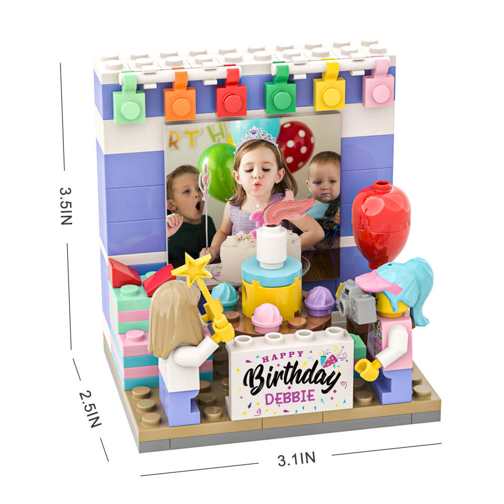 Custom Birthday Theme Building Block Set Birthday Box Minifig Presents