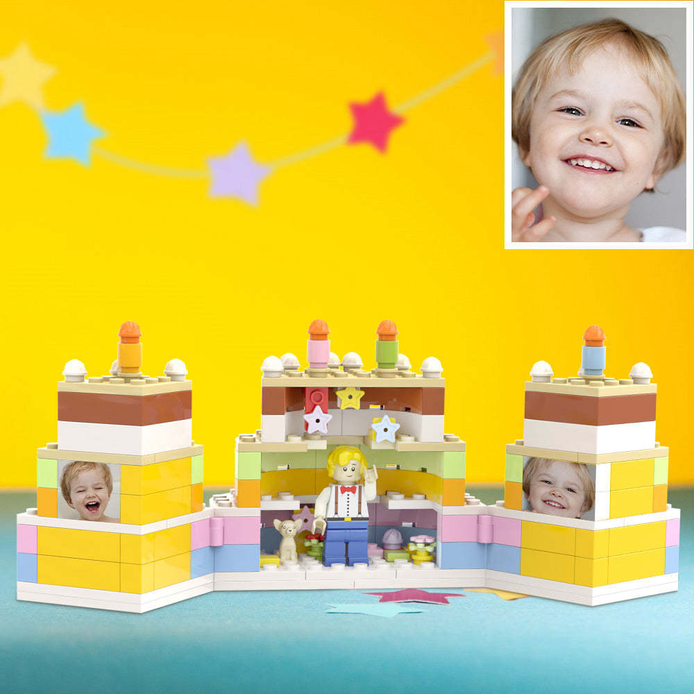 Custom Birthday Theme Building Block Set Birthday Party Figures Building Kits