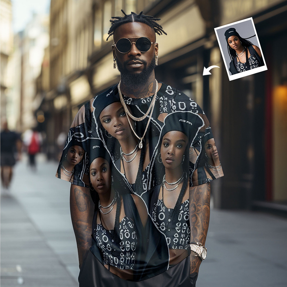 Custom Vintage Photo Tapestry Sweatshirt Hoodie - 