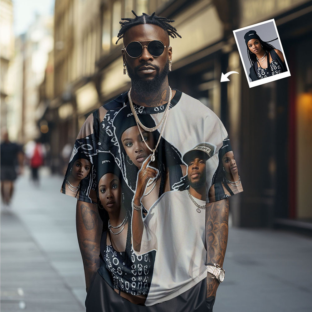 Custom Vintage Photo Tapestry Sweatshirt Hoodie - 