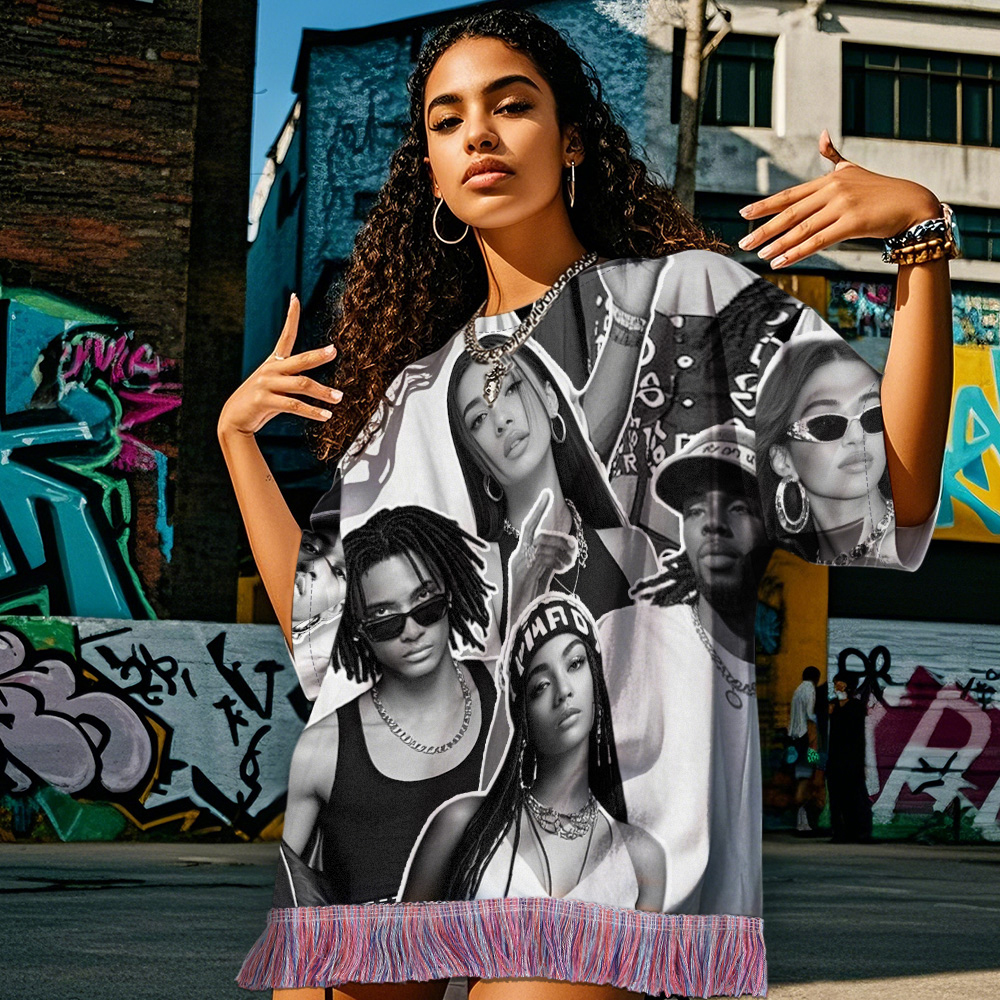 Custom Vintage Photo Tapestry Sweatshirt Hoodie - 