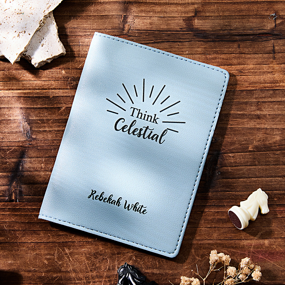 Personalized LDS Temple Recommend and Temple Ordinance Leather Holder with Name and Quote Baptism Worship Christmas Gift for Latter-day Saints