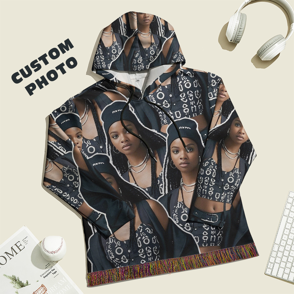 Custom Vintage Photo Hoodie Personalized Cool Hoodies Gift For Her Or Him - 