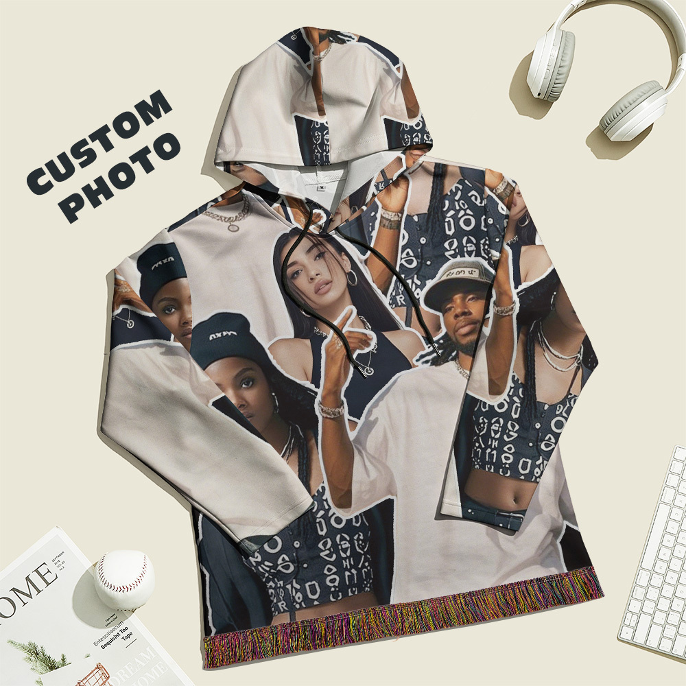 Custom Vintage Photo Hoodie Personalized Cool Hoodies Gift For Her Or Him - 