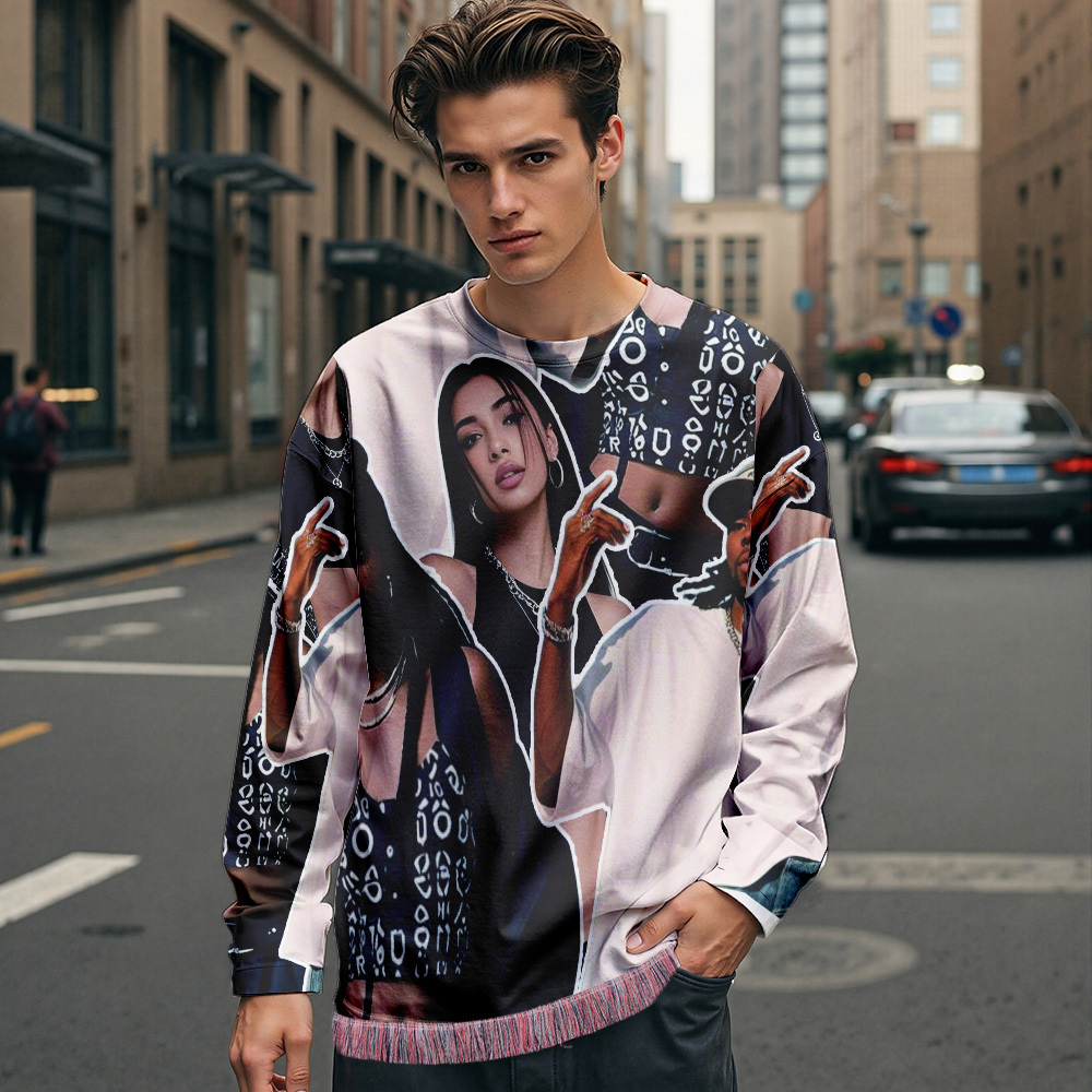 Custom Vintage Photo Sweatshirt Hoodie Personalized Photo Gift - 