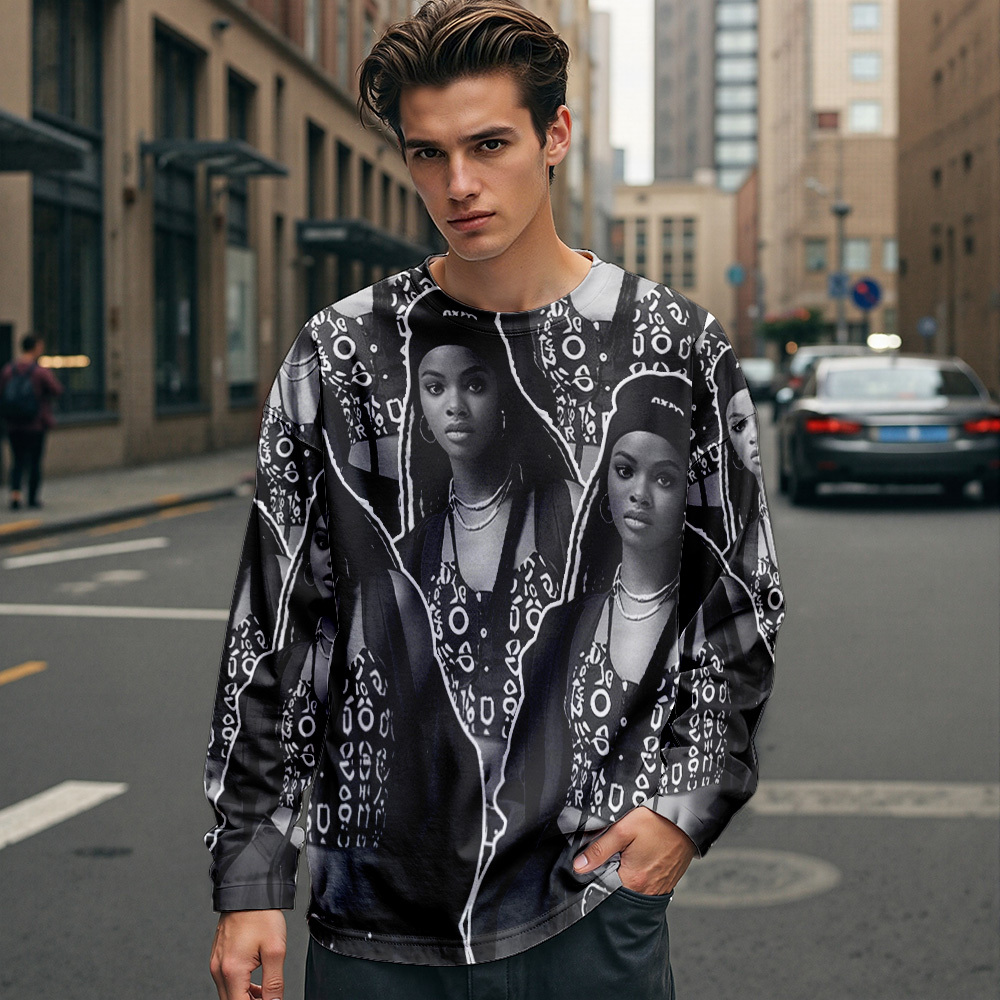 Custom Vintage Photo Sweatshirt Hoodie Personalized Photo Gift - 