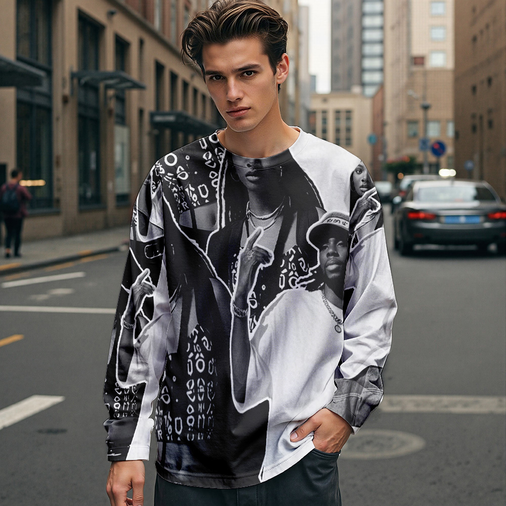 Custom Vintage Photo Sweatshirt Hoodie Personalized Photo Gift - 