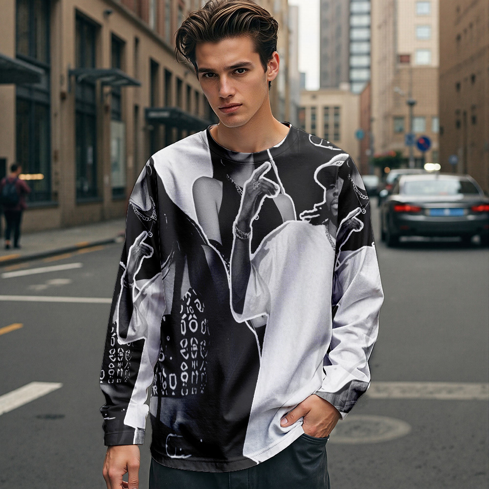 Custom Vintage Photo Sweatshirt Hoodie Personalized Photo Gift - 