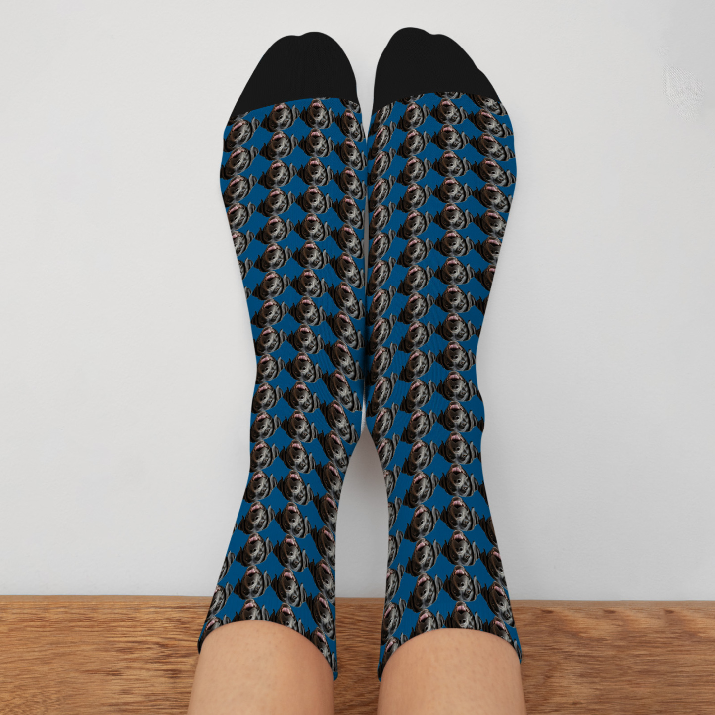 Custom Full Face Photo Printed Socks Personalized Custom Designs Best Gift Idea - 