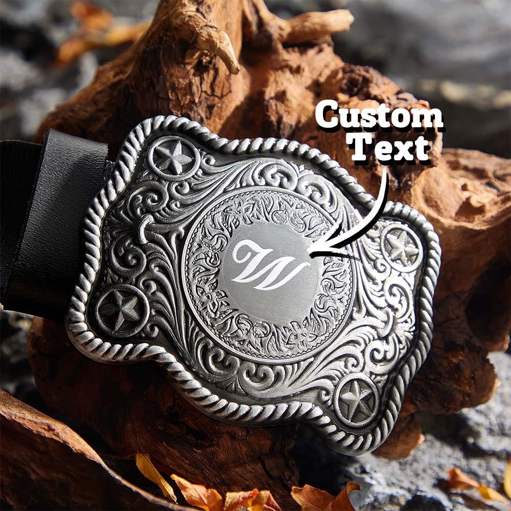 Engraved Custom Belt Buckle, Personalized Groomsmen Belt Buckle, Groomsman Gifts