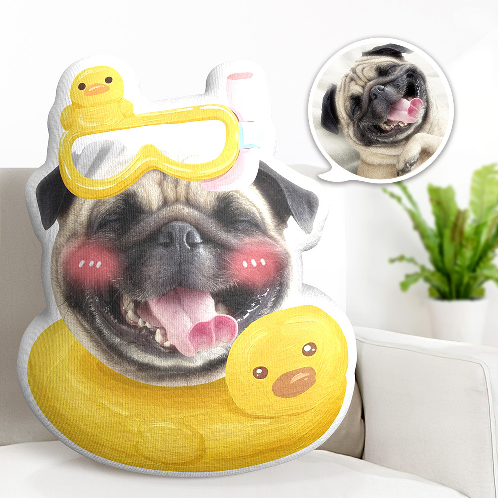 Personalized Unique Gift Idea Plush Pillow - Fun Animal Character Pillow for Pet Lovers