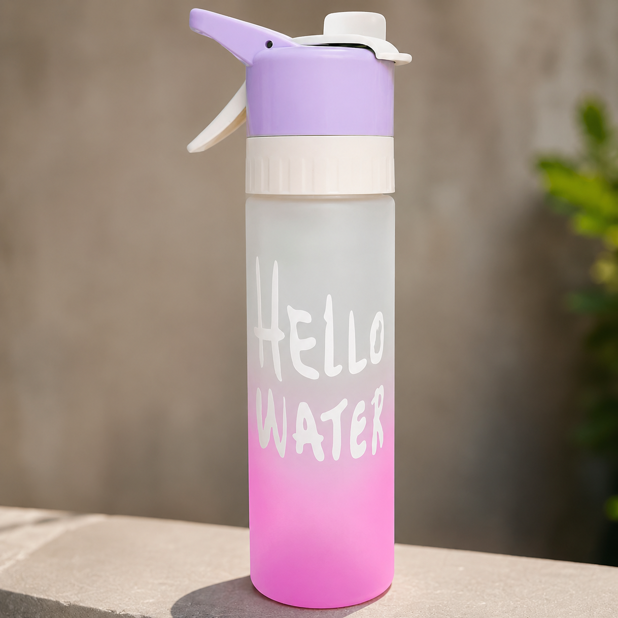 Hello Water Bottle Summer Spary Bottle for Fun 商品缩略图