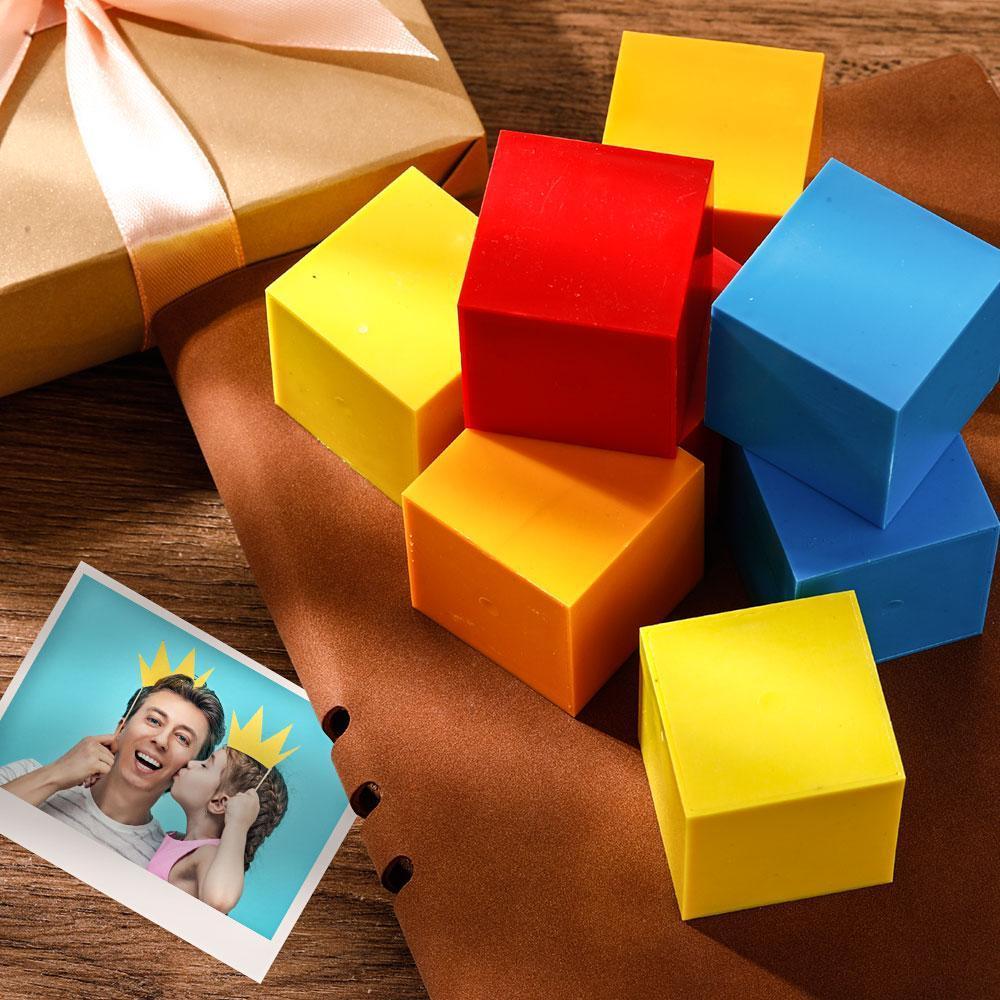 Custom Magic Folding Photo Rubic's Cube For Dad