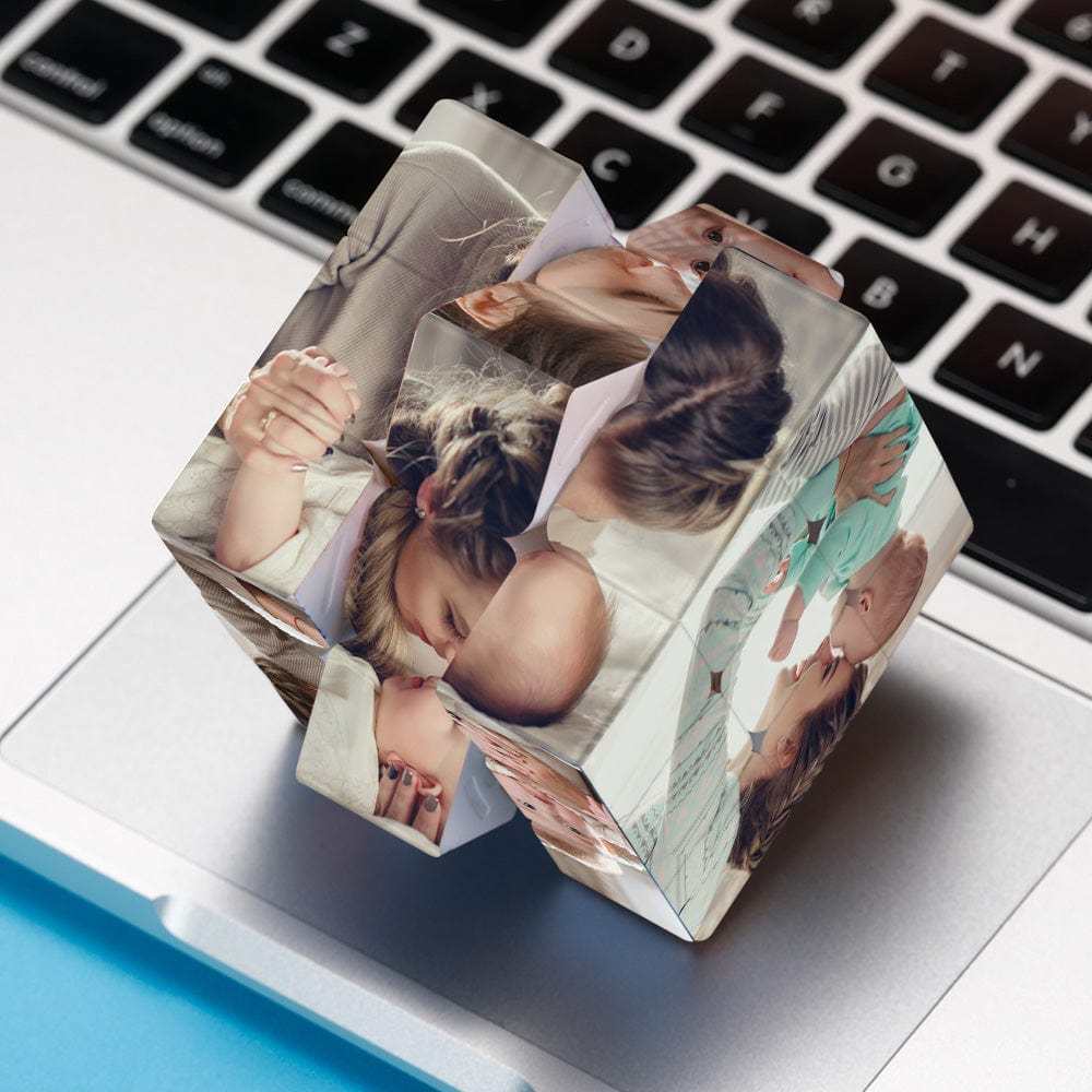 Mother's Day Gifts Custom Rubic's Cube Photo Cube Gift For Mom
