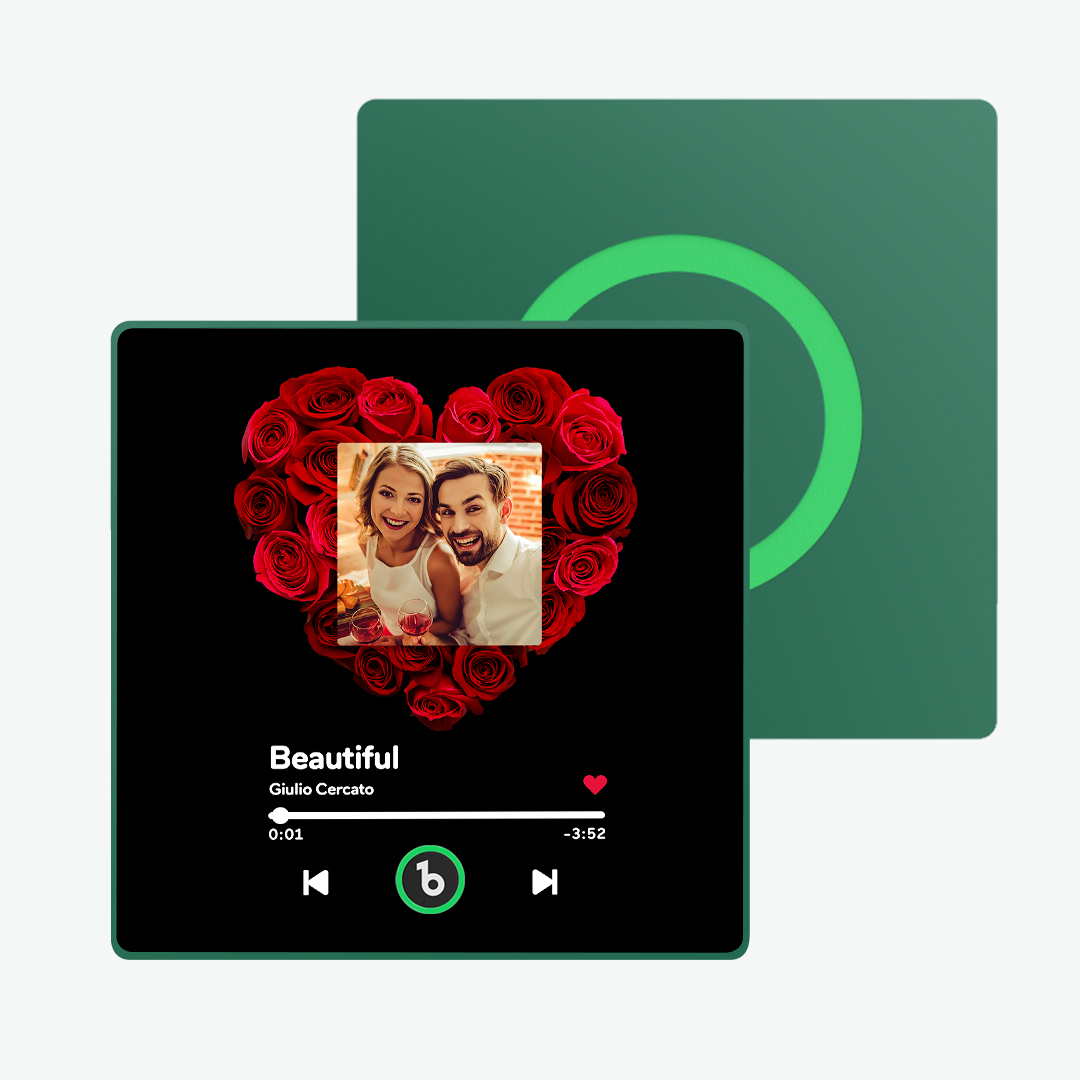 Custom Music Fridge Magnet New 4.0 Upgrade Colorful Frame Photo Fridge Magnet Gift for Her - 