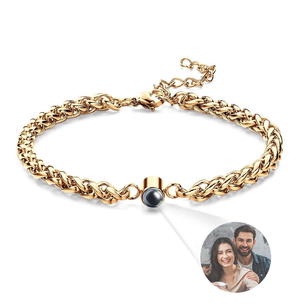 Custom Projection Bracelet Dragon Bone Simple Gift - 