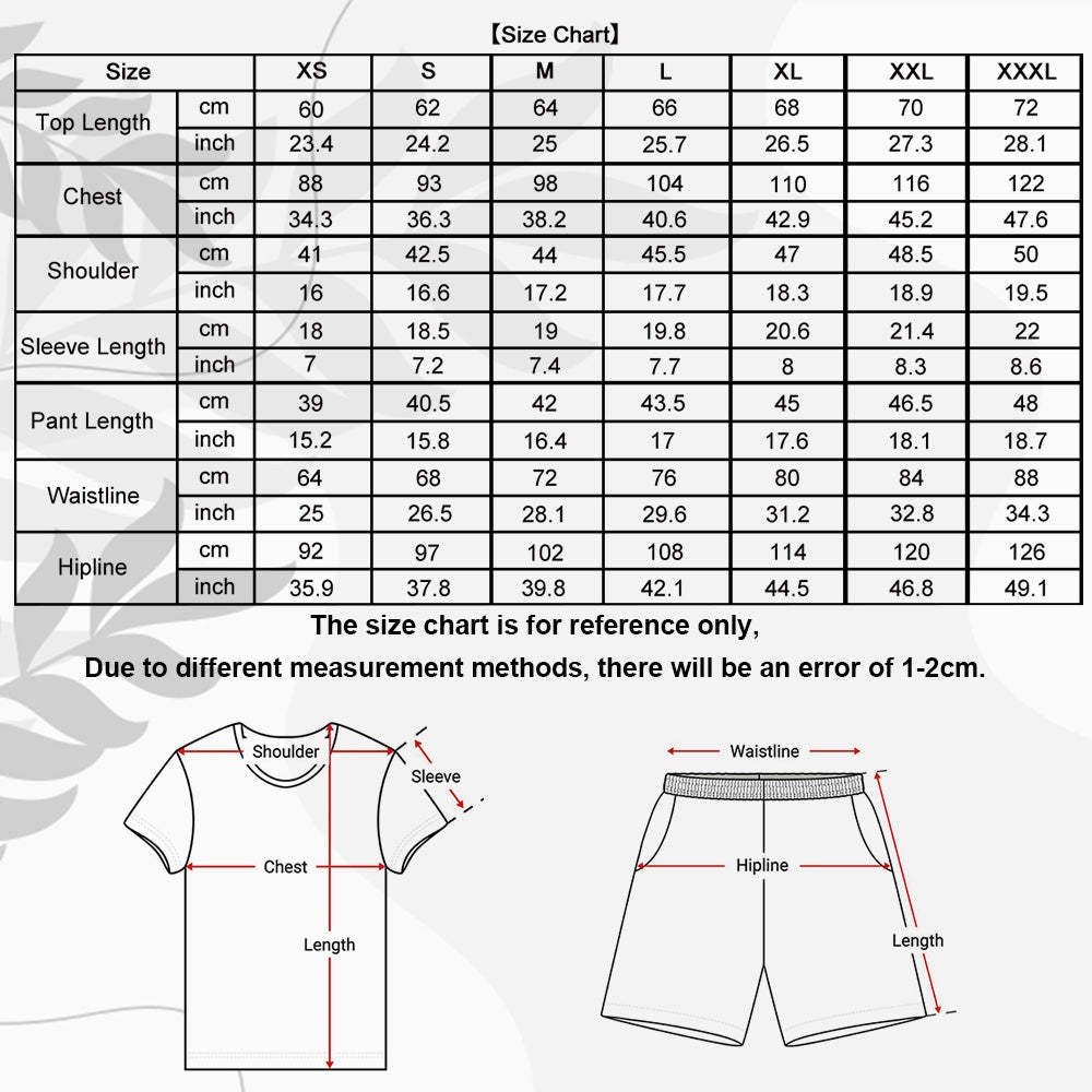 Custom Pet Photo Name Short Pajamas Personalized V-neck Dog Cat Lover Pajamas - 