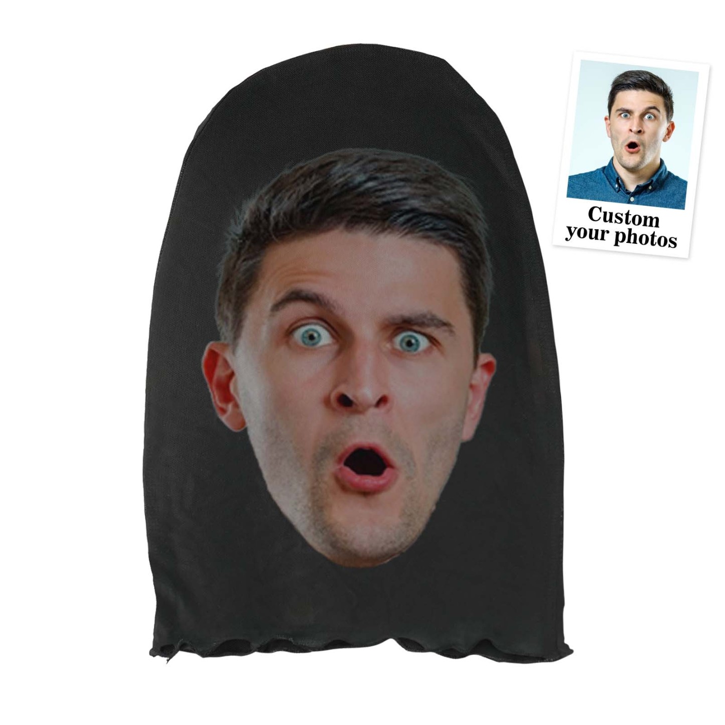 Custom Face 3D Spoof Mask Personalized Cosplay Funny Mask Performance Mask for Party Halloween Gifts