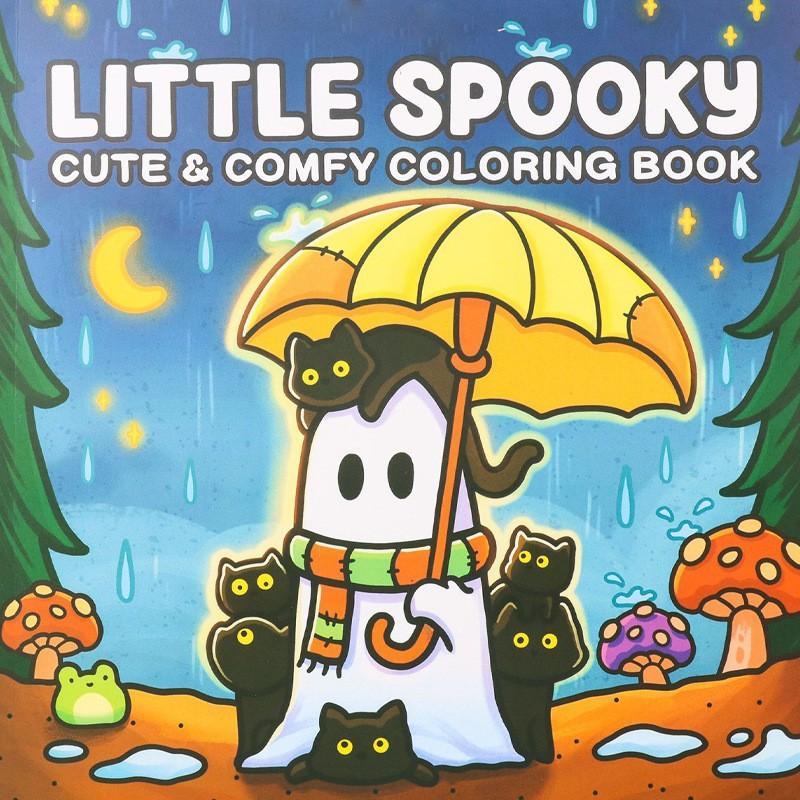Cute & Comfy Coloring Book for Adults & Teens – 48 Pages Bold & Easy Cozy Lifestyle Line Art for Stress Relief & Relaxation