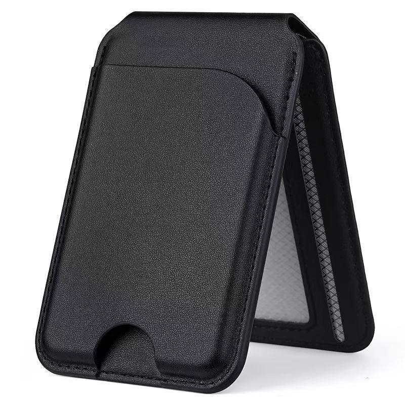 New Rotating Magnetic Wallet Stand – Multi-Card Holder with Secure Snap-On Design