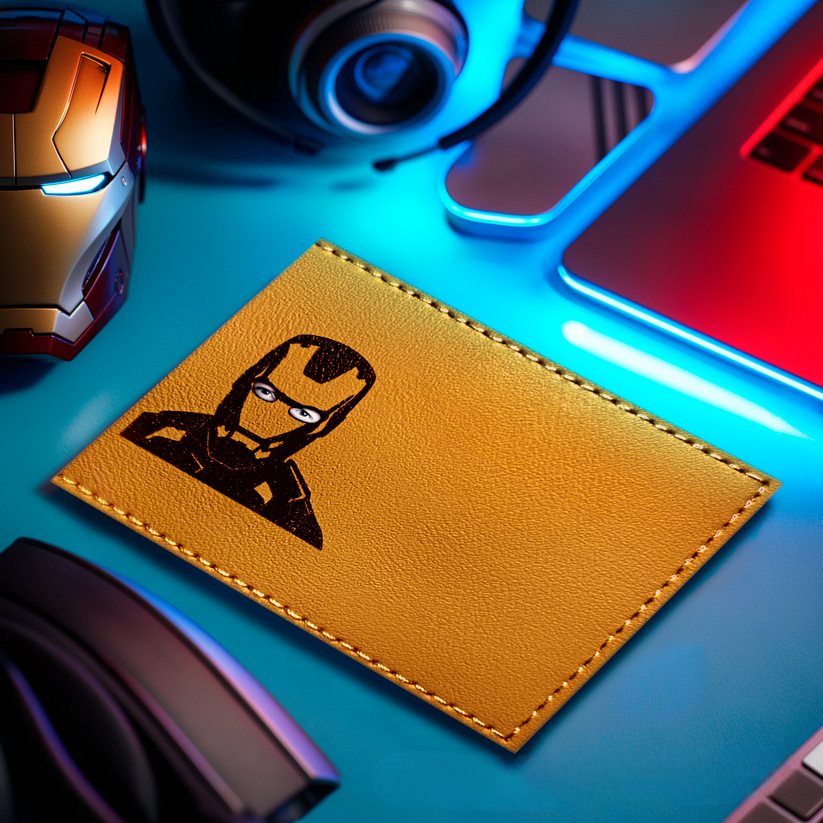 Bat ID Wallet – The Ultimate Superhero-Inspired Leather Wallet for Men Father’s Day Gift - 