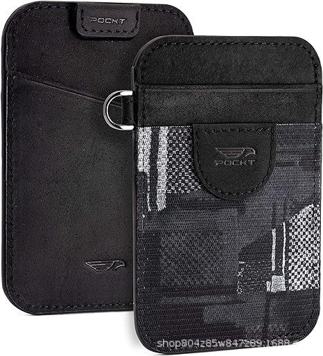 Mother's Day Gifts Custom Elastic Card Holder For Women and Men - Personalized Wallet Engraved Slim Credit Card Holder RFID Blocking Card Case Wallet