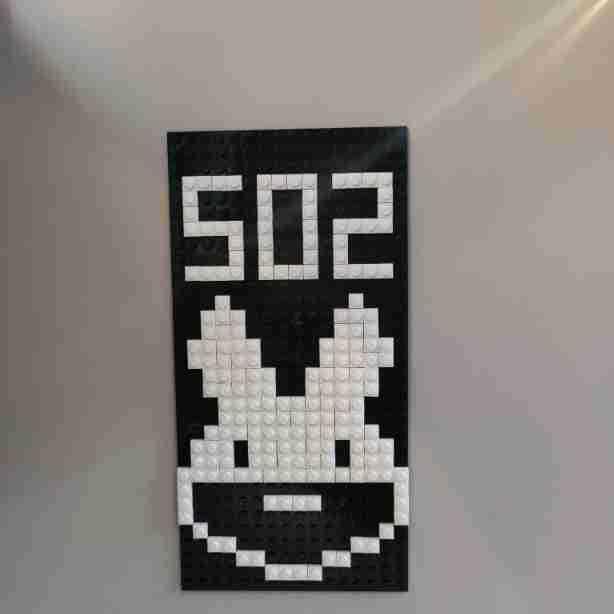 Creative DIY Building Block Door Sign Household Small Particle Assembled Number Plate - myphotowallet