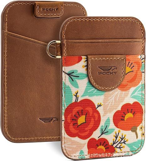 Mother's Day Gifts Custom Elastic Card Holder For Women and Men - Personalized Wallet Engraved Slim Credit Card Holder RFID Blocking Card Case Wallet
