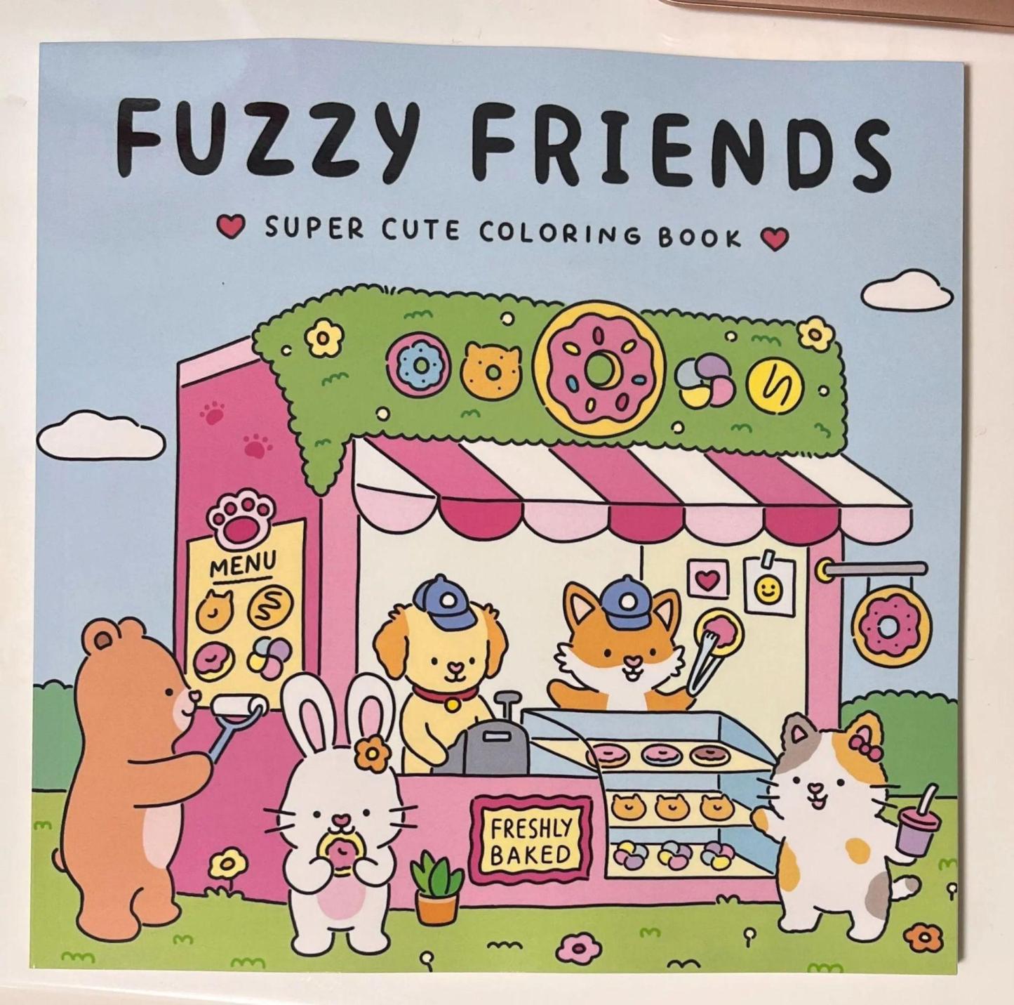 Cute & Comfy Coloring Book for Adults & Teens – 48 Pages Bold & Easy Cozy Lifestyle Line Art for Stress Relief & Relaxation