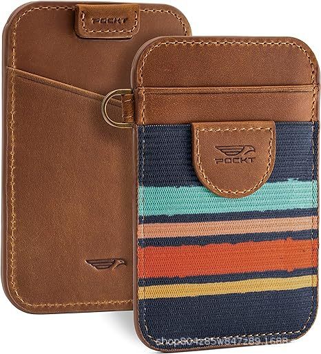 Mother's Day Gifts Custom Elastic Card Holder For Women and Men - Personalized Wallet Engraved Slim Credit Card Holder RFID Blocking Card Case Wallet