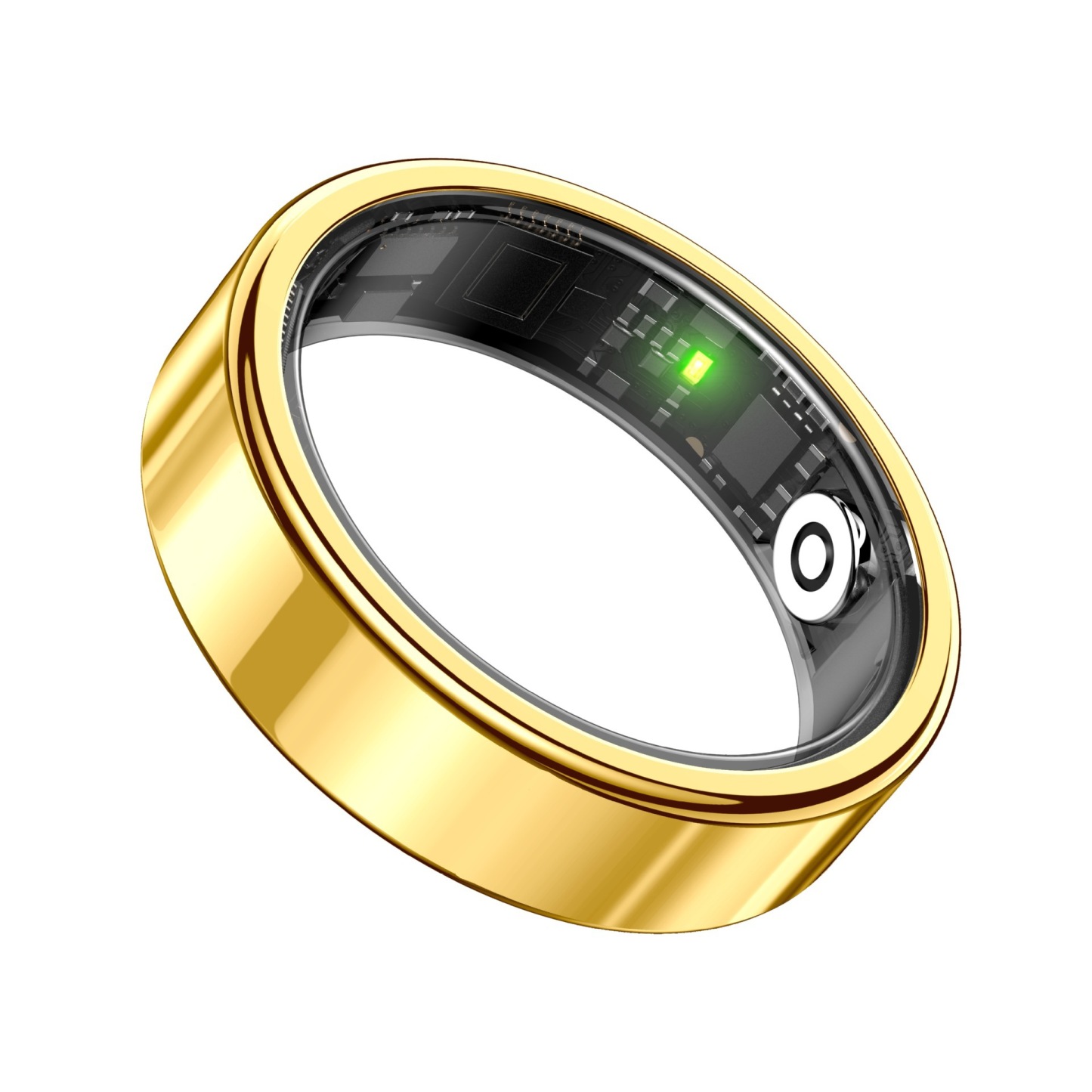 Smart Ring with LED Display: Health & Fitness Tracker for Daily Wellness