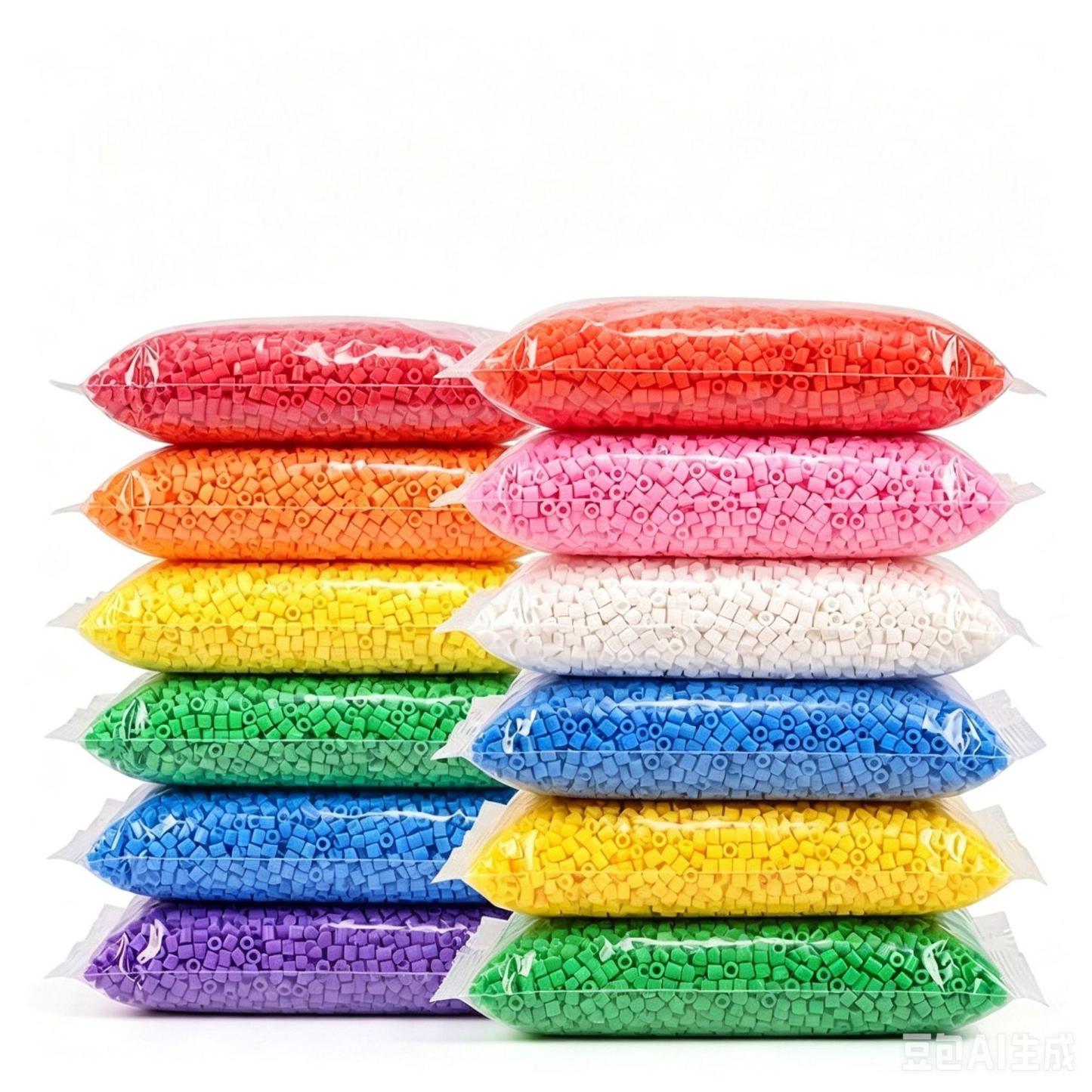 221 Colors Fuse Beads Refill Bags (2.6mm )- Premium Melt Beads for Pixel Art & DIY Crafting