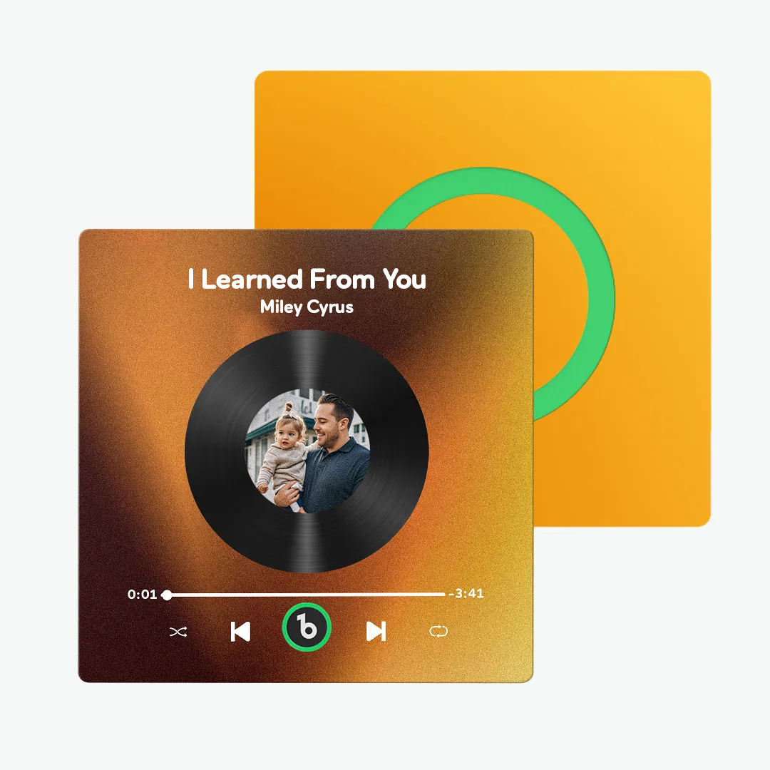 Custom Music Fridge Magnet Colorful Frame Album Fridge Magnet That Can Be Played Song Special Gift New 4.0 Upgrade Father's Day Gifts - 