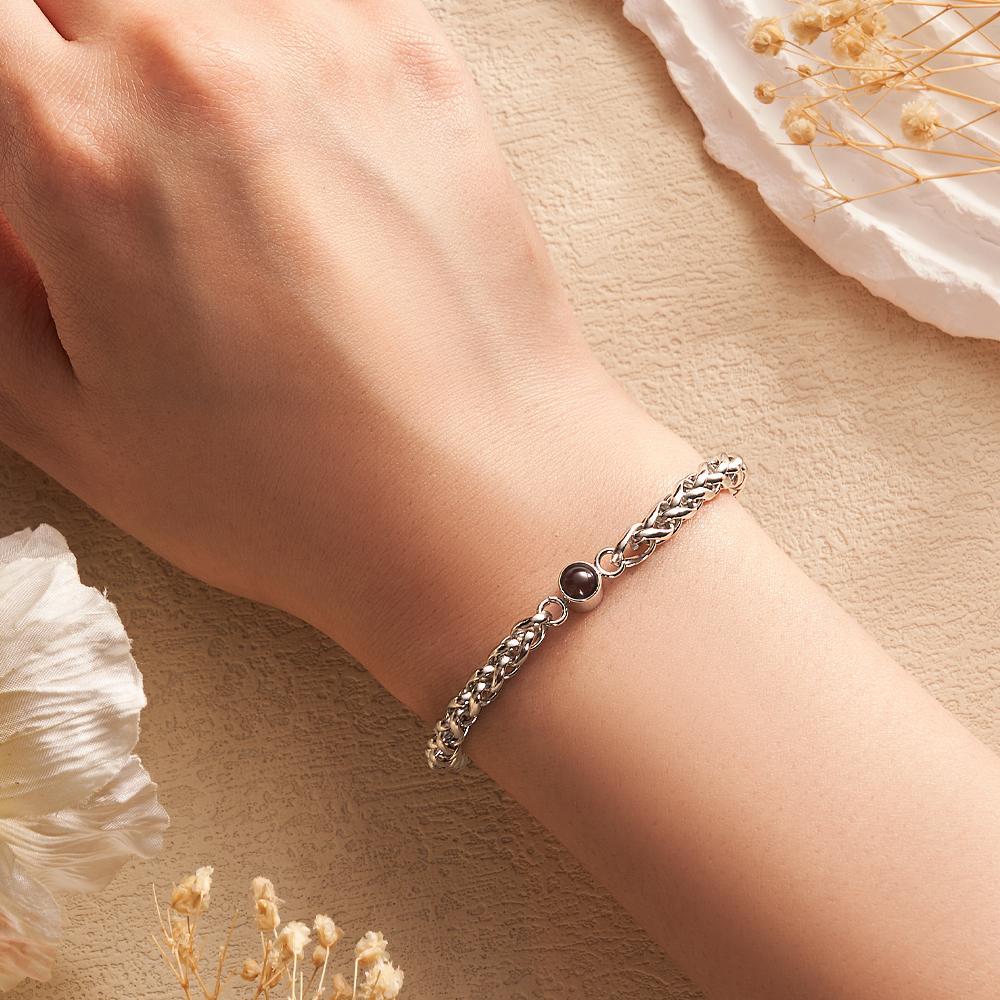 Custom Projection Bracelet Dragon Bone Simple Gift - 