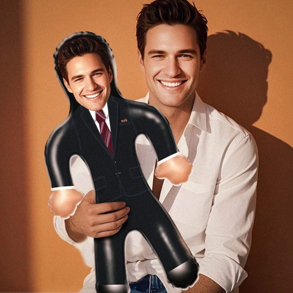 Custom Blow Up Doll Personalized Suit Man Blow Up Dolls Funny Inflatable Doll Gifts for Her