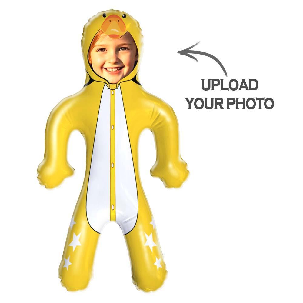 Custom Blow Up Doll Personalized Little Yellow Duck Blow Up Dolls Funny Inflatable Doll Gifts for Her