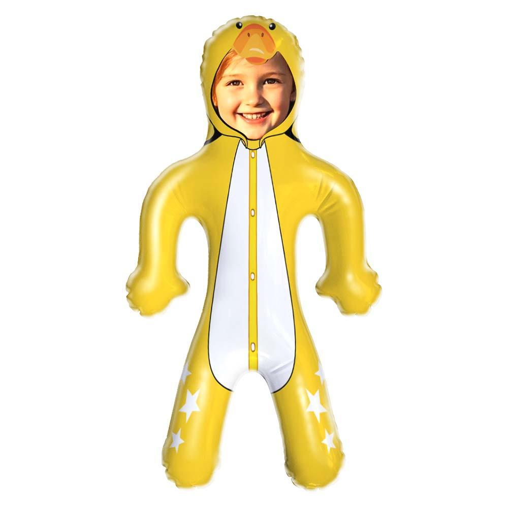 Custom Blow Up Doll Personalized Little Yellow Duck Blow Up Dolls Funny Inflatable Doll Gifts for Her