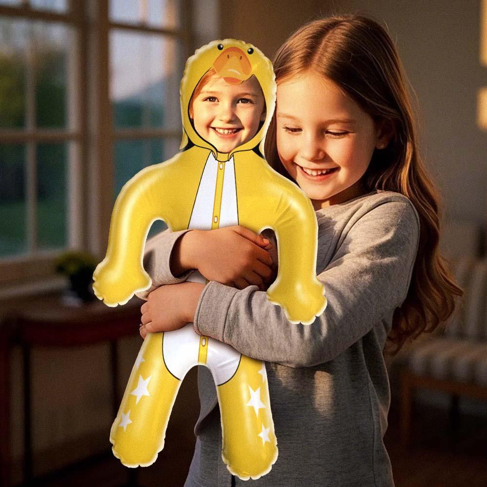 Custom Blow Up Doll Personalized Little Yellow Duck Blow Up Dolls Funny Inflatable Doll Gifts for Her