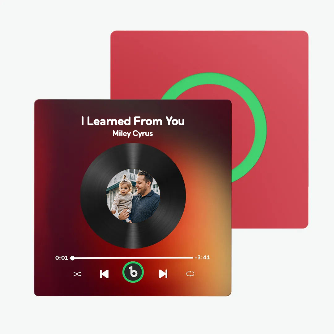 Custom Music Fridge Magnet Colorful Frame Album Fridge Magnet That Can Be Played Song Special Gift New 4.0 Upgrade Father's Day Gifts - 