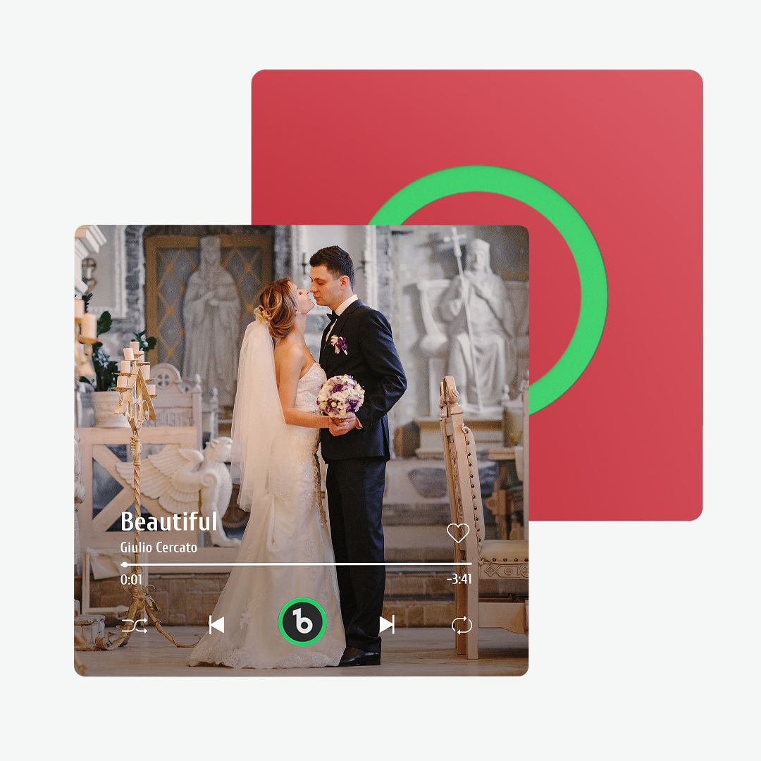 Custom Music Fridge Magnet New 4.0 Upgrade Colorful Frame Album Fridge Magnet Music Wall Photo Sticker Music Movement That Can Be Played Wedding Gift - 